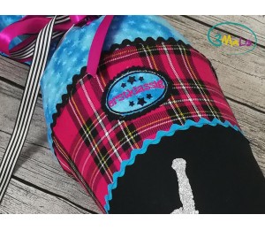 Stickserie - Schulkind mit Jahreszahlen bis 2025